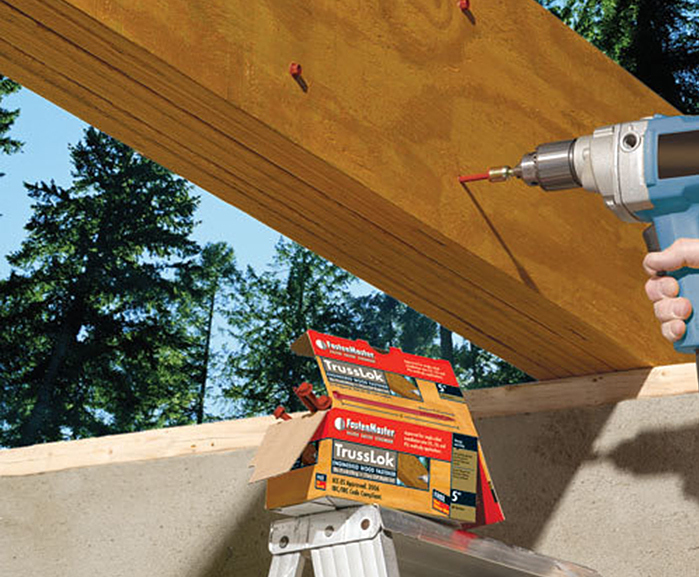FastenMaster® TrussLOK wood fasteners OSC Sales ESI Building Design