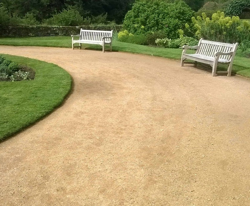 Self-binding gravel surfaces for driveways and footpaths | DCM Surfaces ...