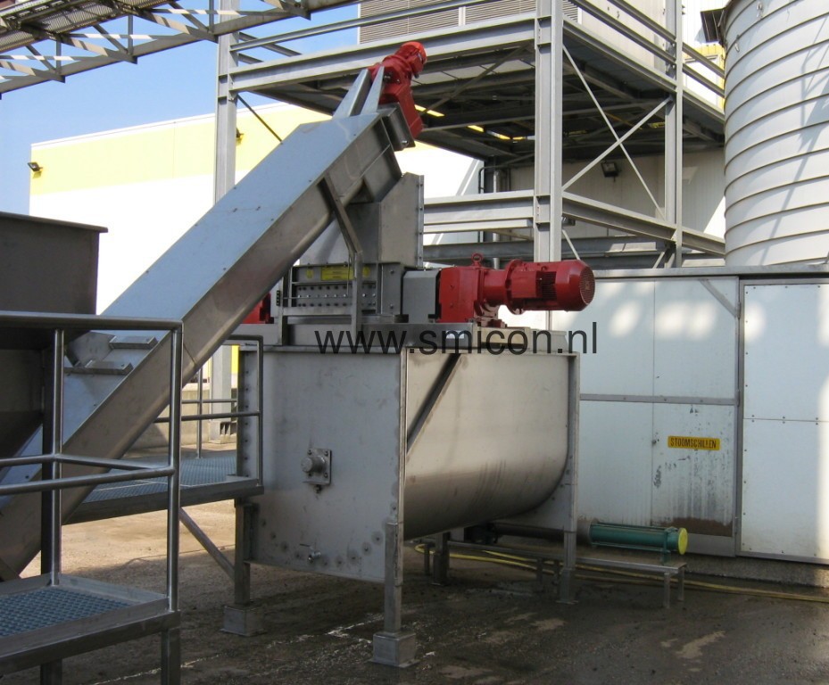 Smicon shredder for foodstuff and animal feed processing MSE Hiller