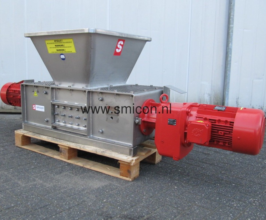 Smicon shredder for foodstuff and animal feed processing MSE Hiller