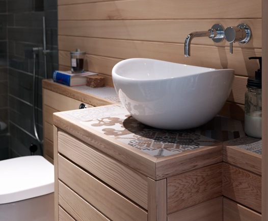 Boutique Wetroom Clad In Western Red Cedar Silva Timber Esi