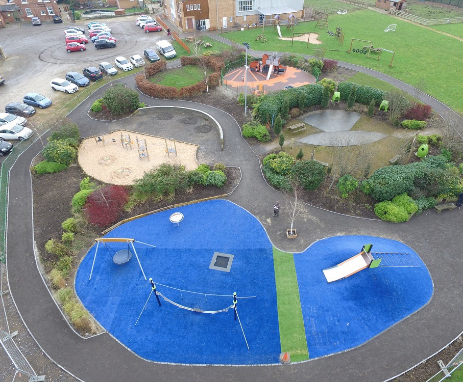 Sensory playground for Daisy Chain autism charity Proludic Play