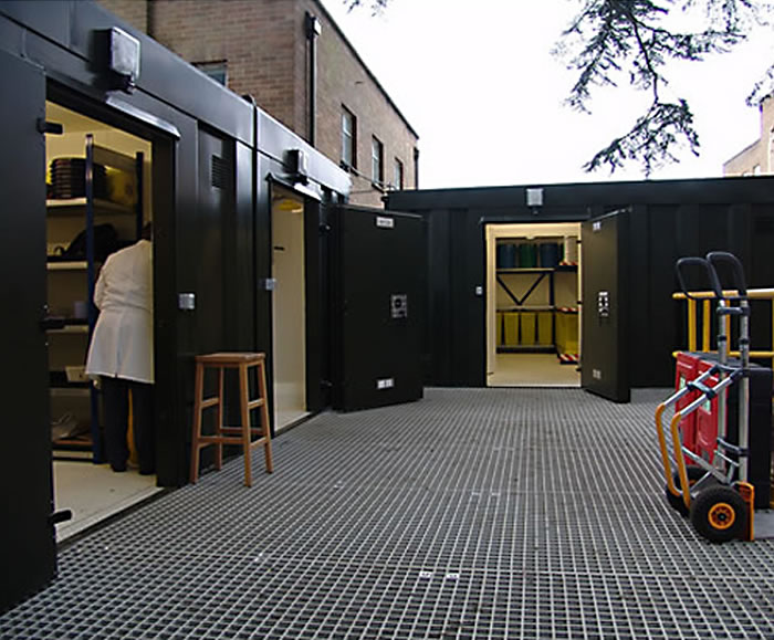 Chemsafe hazardous chemical storage units Cleveland Sitesafe ESI Building Services