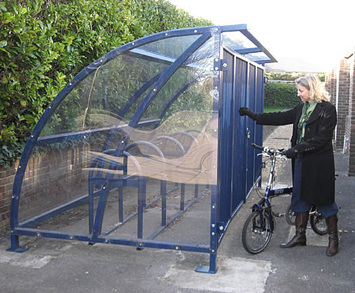 Lockable cycle shelters shop