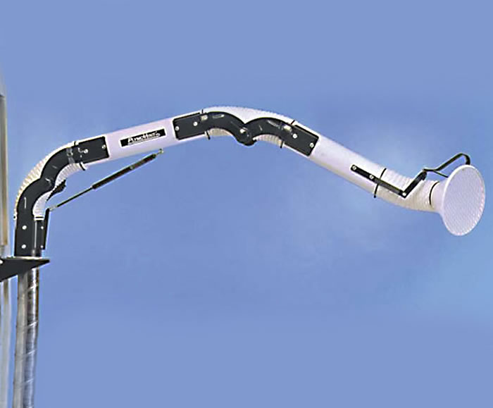MiniMan100 fully flexible extraction arm Plymovent ESI Building