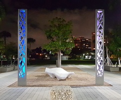 Decorative Led Lighting Columns For Public Spaces Streetlife