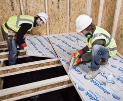 CaberDek flooring panels for high quality homes