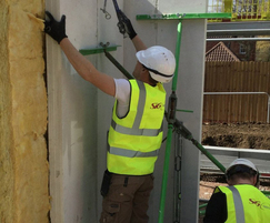 Celcon Elements wall panel for exceptionally fast build