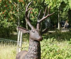 Classic Lifesize Stag Statue