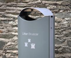 s16 litter bin with ashtray