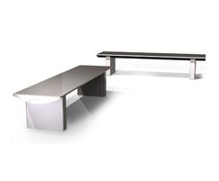 s32 stainless steel bench, brushed polish finish
