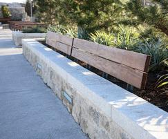 Integrated seating, People's Park, Dún Laoghaire