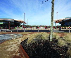 StormBrixx used in tree pits at Rushden Lakes