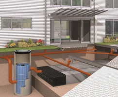ACO QuadraCeptor surface water runoff filtration system