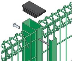 Rotop™ is a welded steel mesh panel system