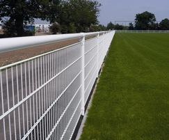Sports Rail™ with Dulok double wire panel