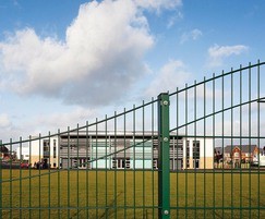 School security perimeter fencing