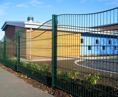 Primary school security perimeter fencing