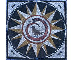 Compass mosaic design, Rotherham