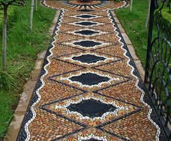 Smart mosaic path