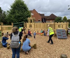 Toddler play area for Parish Council