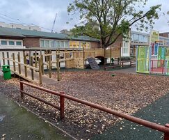 Inclusive play area for East London school