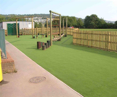 All Weather Recreation Surfacing in play area