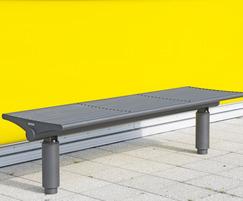Siardo - 400R stainless steel stool (bench) , w/o arms