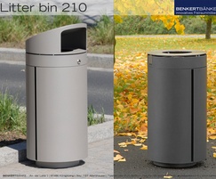 3210 litter bin with ashtray