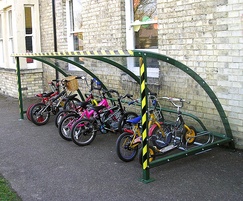 Scooter rack and shelter