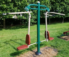 Double Pull Down Challenger - outdoor gym equipment