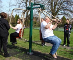 Double Power Push - outdoor gym equipment for adults