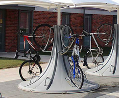 60 Cyclepods were placed  at the new Northfield Campus