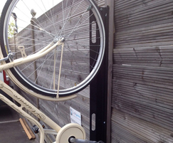Westerham Vertical Bike Rack is an easy-to-install
