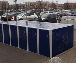 Cycle lockers for Park & Ride - Trumpington
