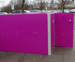 Cycle lockers for Park & Ride - Madingley