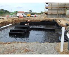 GEOdek™ stormwater attenuation system at Redcar college
