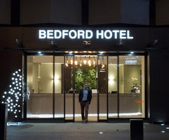 hotel entrance london refurbishment