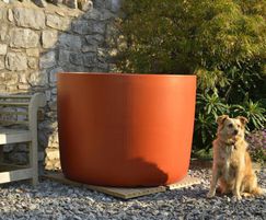 Kyoto planters can be custom coloured