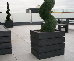 Agora planter on roof top terrace