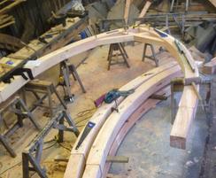 Making arches in the workshop