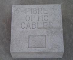 Cable protection cover - fibre optic cables