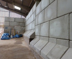 Legato™ precast concrete blocks in salt barn