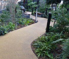 edging flexible pathways aluminium roof garden curved