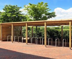 Cycle shelter & cycle racks - SCS304 NS & MCR201