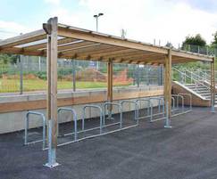 Sheldon Cycle Shelter - SCS301