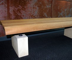 Langley Plinth Mounted Benches - LBN100