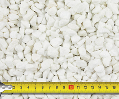 Polar white marble gravel 10mm