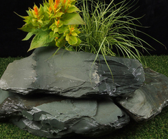 Green slate rockery stone 200-350mm