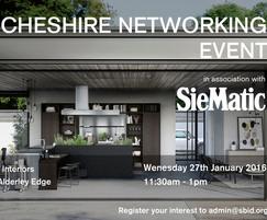 Society of British & International Design (SBID): Cheshire networking event with SieMatic - 27 Jan